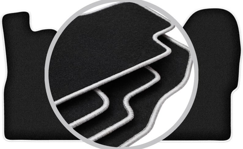 CARLUX-SILVER Autofußmatten für: Iveco Daily IV Kastenwagen (2006-2014)