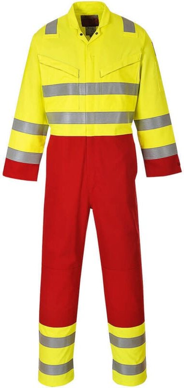 Antistatischer Arbeitshose Hi-Vis Bizflame Gelb 2XL - FR(54) - UK(44)