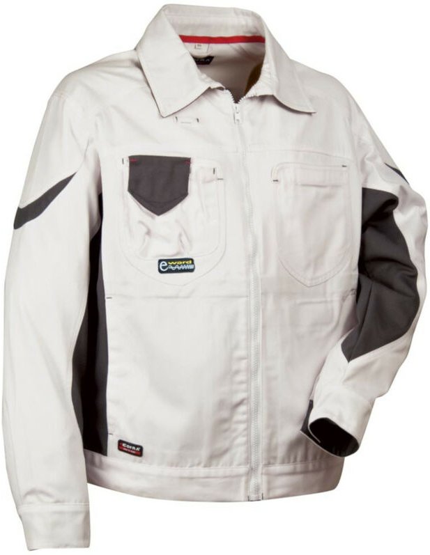 Cofra Maler Arbeitsjacke weiß Schmutzabweisend 58