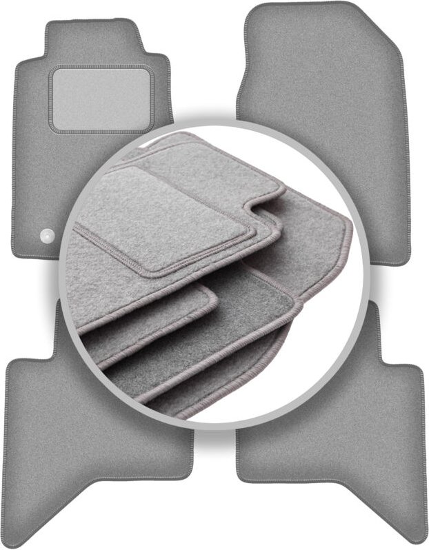 Graue Automatten für: Isuzu D-MAX II Pickup (2011-)