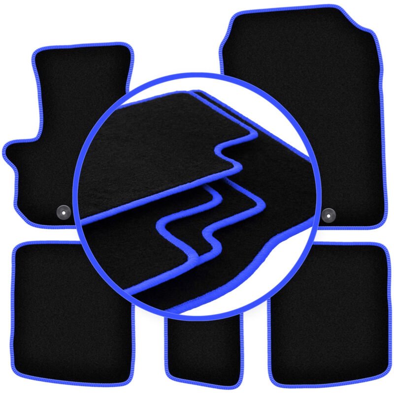 CARLUX-BLUE Autofußmatten für: Toyota IQ Fließheck (2009-)