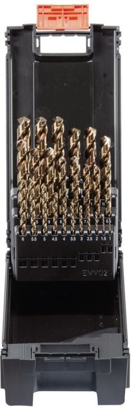 Projahn Kunststoff Kassette DIN 338 Typ SN 25-tlg. 1 - 13 mm/0,5 stgd.