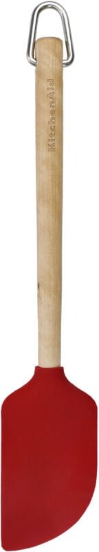 Kitchenaid Birkenholz-Schaberspachtel - empire rot