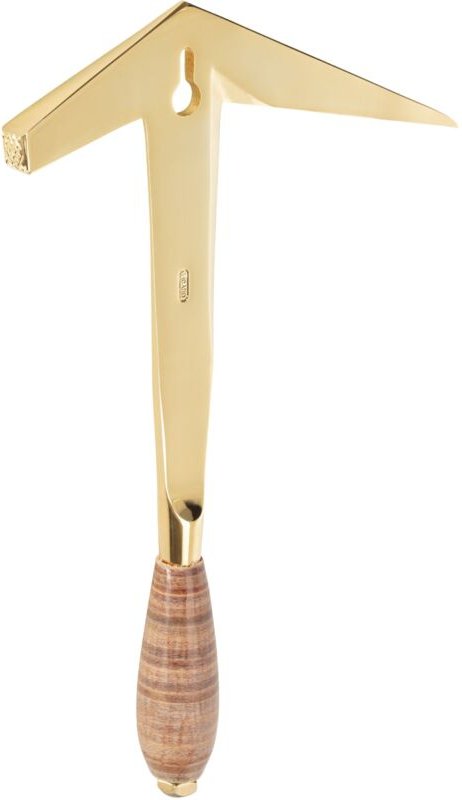 Picard - Schieferhammer 700g für Rechtshänder vergoldet mit Ledergriff Nr. 207 r