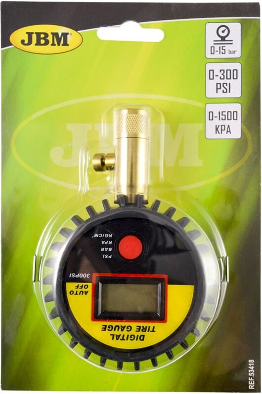Digitaler Reifendruckprüfer (0-15 bar) JBM 53418