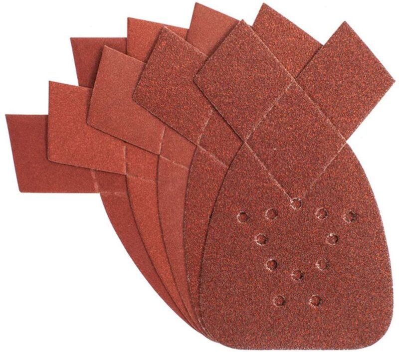 5 Stanley klettverschluss-blätter, sortierte körnung - sta31024-xj