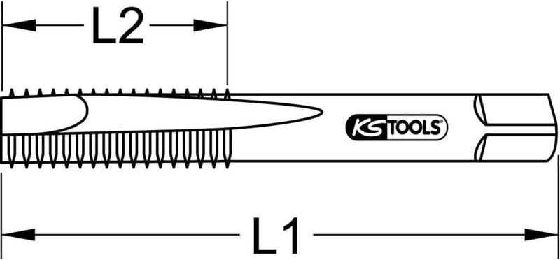 Thumbnail - HSS Handgewindebohrer-Satz MF, MF20x1, 2-tlg