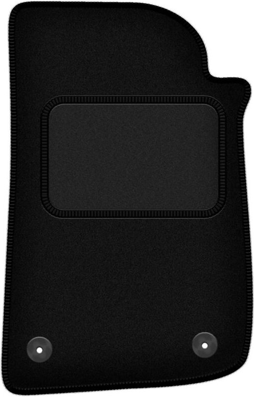 Fahrermatte schwarz für: Jeep Wrangler IV Offroad (2017-)