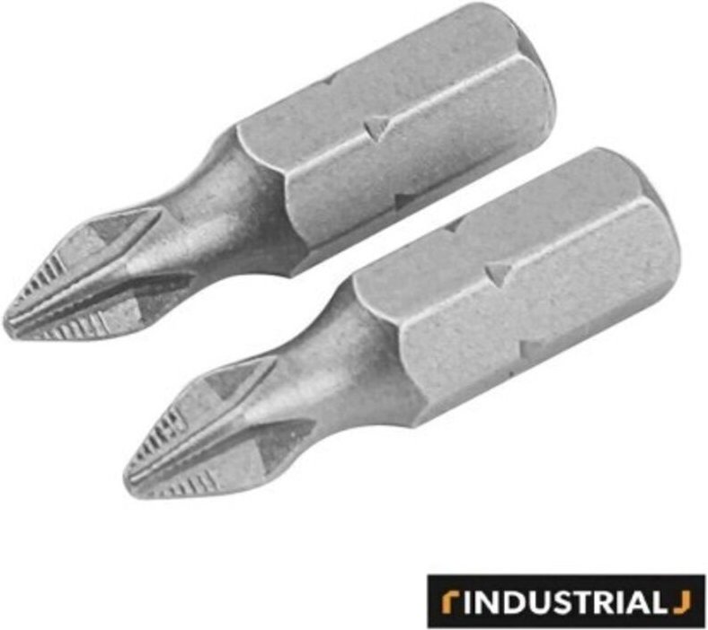 Satz 2stk Einsatze S2 Phillips Ph3x25mm Tolsen