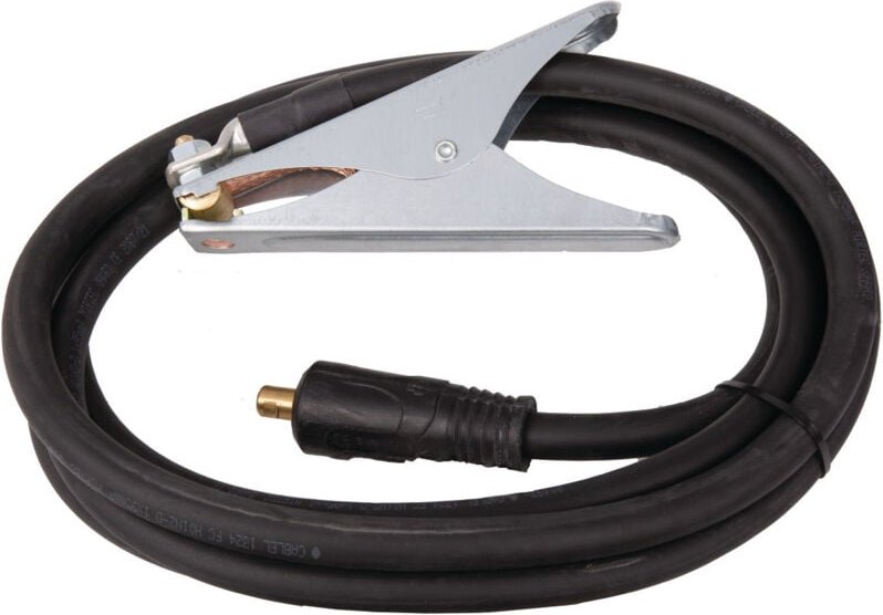Erdungs-Klemmkabel, 4m-25mm²-KS25/9mm-200A Schweisskraft 1250224