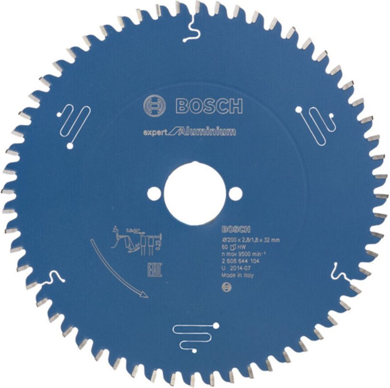 Kreissägeblatt Expert for Aluminium, 200 x 32 x 2,8 mm, 60 - Bosch