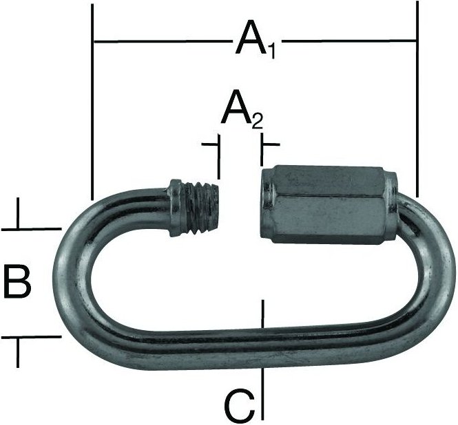 Rapidglied 4 mm rf (V2A) 1 St. - Vormann