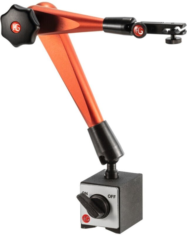 HG Mechanisches Magnet-Messstativ, Ausladung: 350 mm