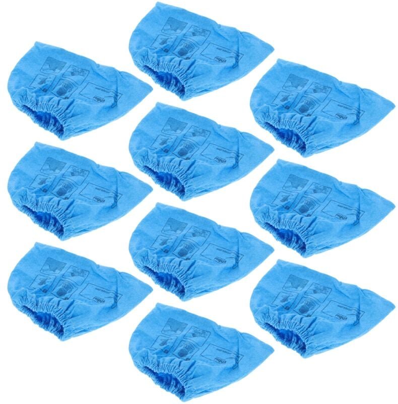 10x Textilfilter kompatibel mit Einhell rt-vc 1500 wm, 1600, 1500, 1525, 1420 Staubsauger, Nass-/Trockensauger - Stoffbe...
