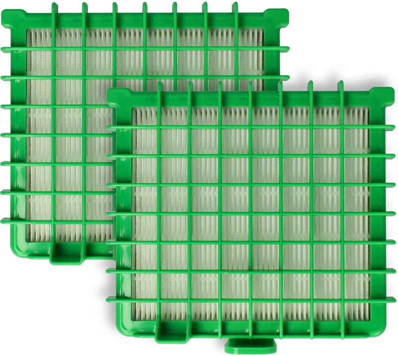 Thumbnail - Filterset 2x Staubsaugerfilter kompatibel mit Rowenta RO5933EB410, RO593811410, RO5945EA410 Staubsauger - hepa Filter Al...