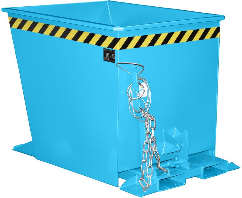 Bauer Kippbehälter GU-RZ 55, lackiert, Lichtblau