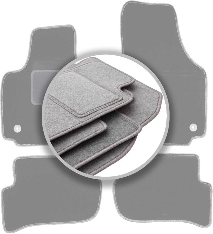 Graue Automatten für: Seat Toledo III Minivan (2004-2012)