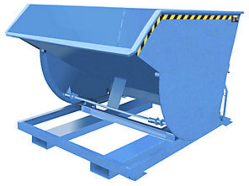 Bauer Kippbehälter BKM 150, lackiert, Lichtblau