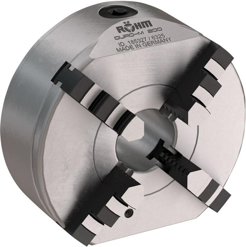 Röhm Vierbacken-Drehfutter DURO-M 125/4 DIN 6350