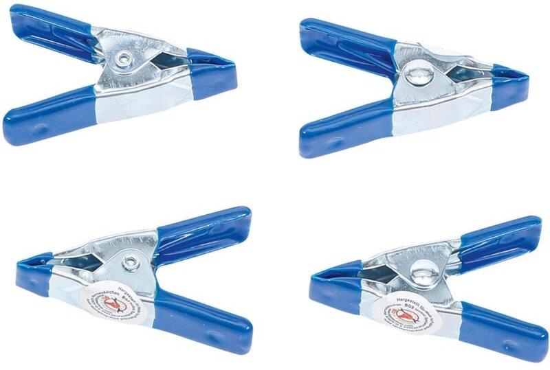 Mini-Metall-Leimzwingen-Satz 50 mm 4-tlg.