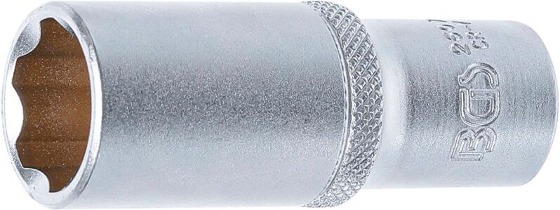 Steckschlüssel-Einsatz Super Lock, tief Antrieb Innenvierkant 10 mm (3/8") SW 17 mm