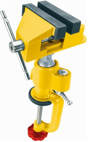 Thumbnail - Mini Schraubstock drehbar um 360°, Aluminium