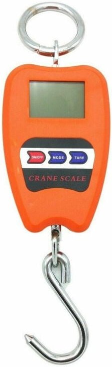 Trade Shop Traesio - Trade Shop - Professionelle digitale Waage Haken Dynamometer Feder 100 kg suspendiert -