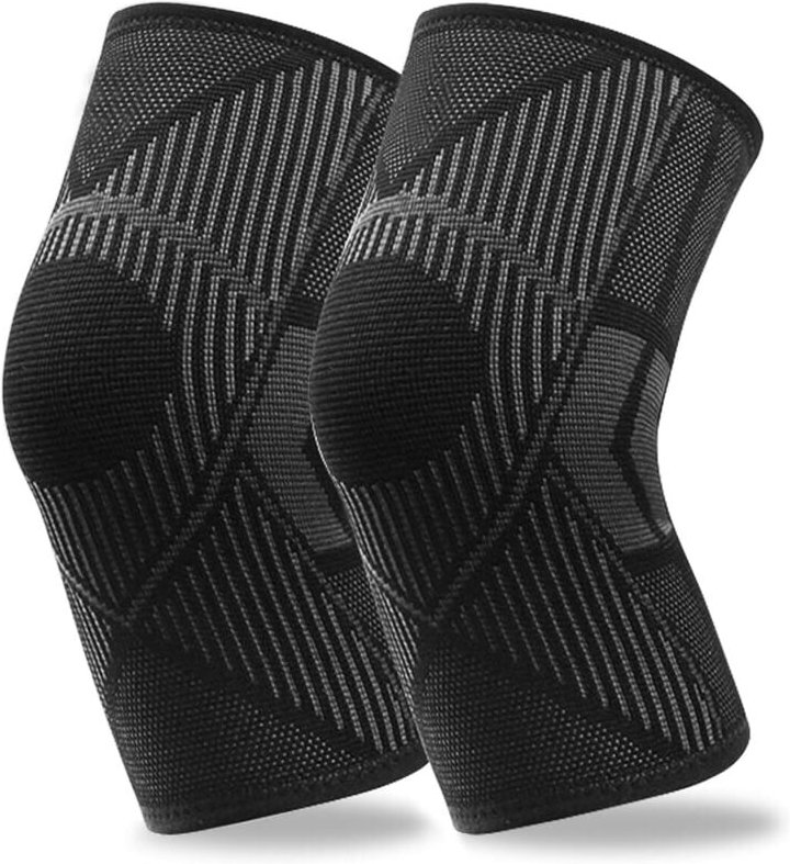 2er-Pack Kniebandagen für Männer und Frauen – Kompressionsbandagen für Meniskusriss, Gelenkschmerzen, Kreuzband, Arthrit...