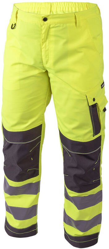 Högert Warnschutzhose " Werse" mit Kniepolstertaschen M