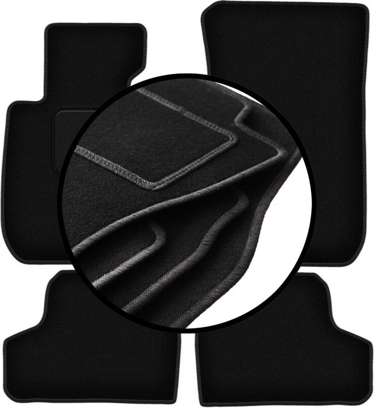 Komplettset Veloursmatten für: BMW 3 E93 Cabrio (2004-2011)