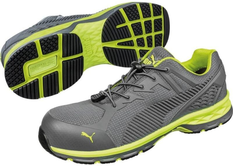 PUMA Halbschuh 643880 S1P ESD grau/limette Gr. 40