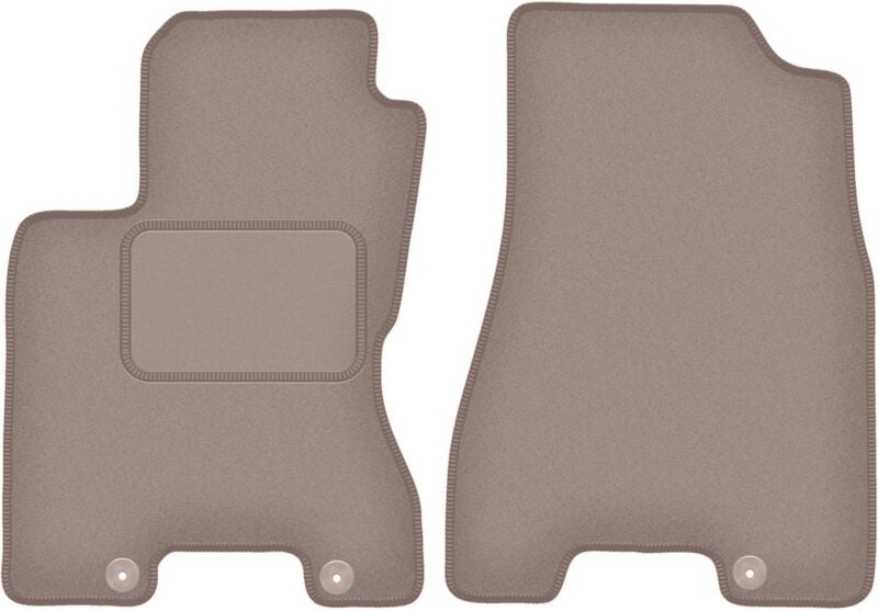 Beige Vordermatten für: Nissan X-Trail II T31 SUV (2007-2014)