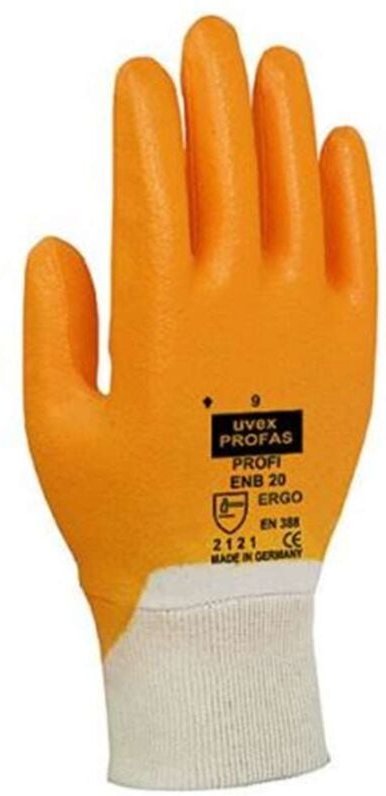 Uvex - 6014801 Schutzhandschuhe profi ergo ENB20 60148 Größe 7