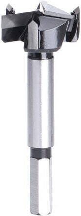 28 mm Holzfräser-Set zum Befestigen von Scharnieren. Markierungsschablone im Lieferumfang enthalten.