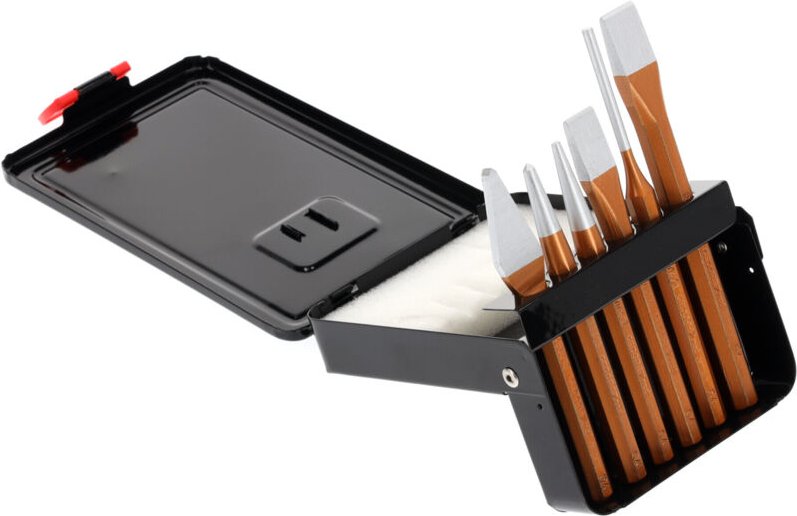 R90000006 Werkzeugsatz Schlagwerkzeuge im Kassette 6-teilig