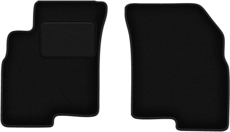 Vordere Matten schwarz für: Kia Optima I Limousine (2001-2006)