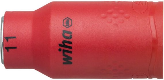 Steckschlüsseleinsatz isoliert 1/2' Außensechskant 11,0 mm (43078) - Wiha