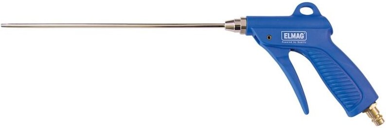 Ausblaspistole pa mit Verlängerungsdüse gerade ø 2,3mm/265mm - Elmag