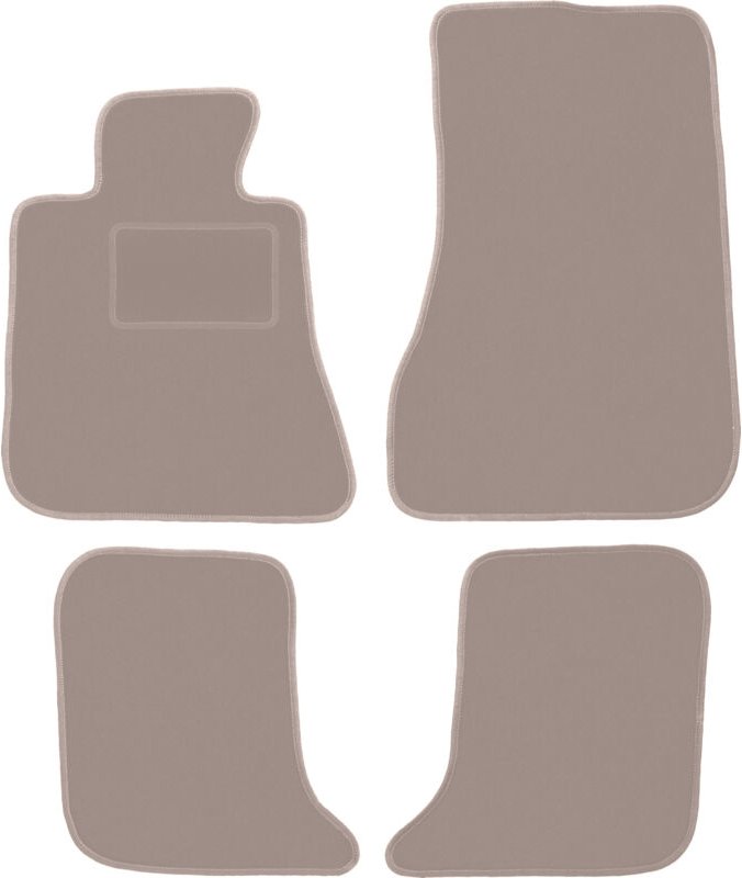 Beige Veloursmatten für: Renault Talisman Limousine, Grand Tourer, Kombi (2015-)