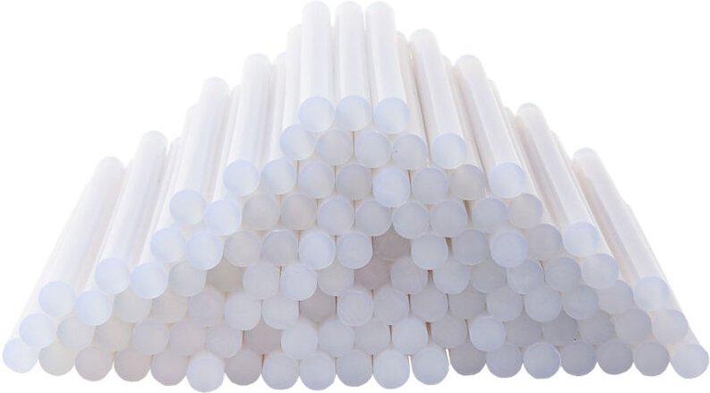 110 Stück Transparent Heißkleber Ø11 mm. Heissklebestifte Klebesticks Heißklebestifte. 2KG Standard Heißklebepatronen