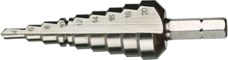 843 Stufenbohrer-Bit, 4-20 mm, 75 mm - Wera
