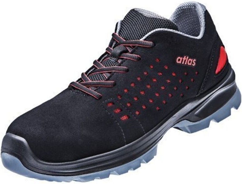 Sicherheitshalbschuh sl 30 red 2.0 S1 src esd dguv W10 Gr. 42 schwarz/rot - Atlas