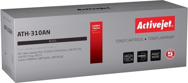 ActiveJet Toner für HP 126A CE310A reg ATH-310AN