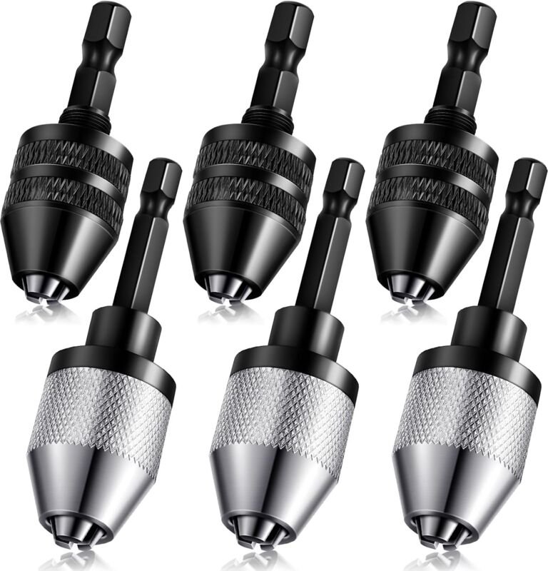 1/4 Zoll Sechskantschaft Schnellspannbohrfutter Schnellwechsel-Bohrfutter Schnellwechsel-Konverter Schraubendreher-Verlä...