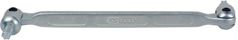 Torx-Doppel-Gelenkschlüssel, T30xT40