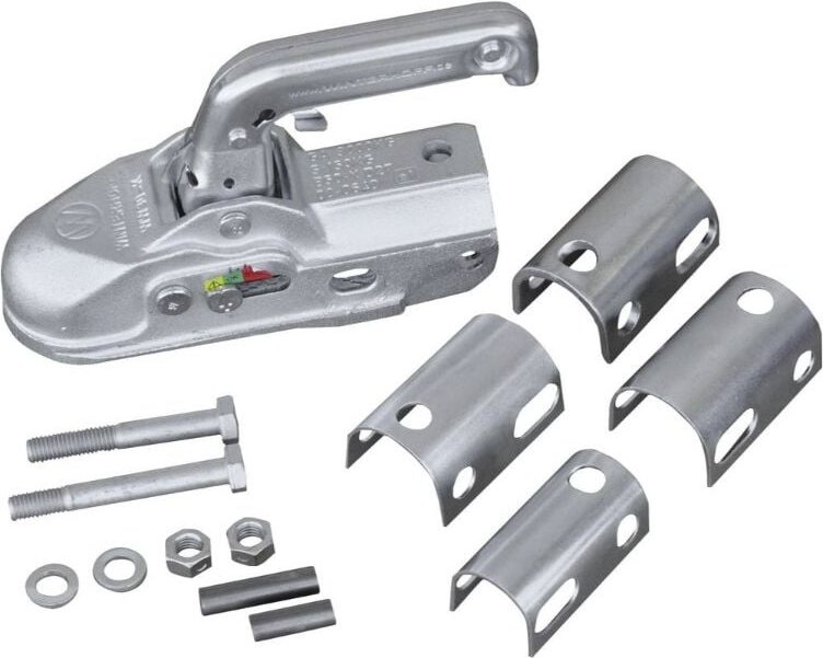 Kupplungskopf 3000kg für gebremsten Anhänger für runde Deichsel 45mm/50mm ALKO - 17692