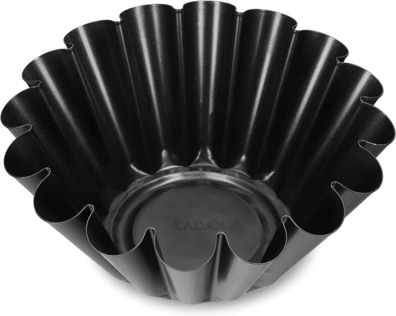 Kadax - Gugelhupfform, aus Blech mit Antihaftbeschichtung, 21 cm, Schwarz