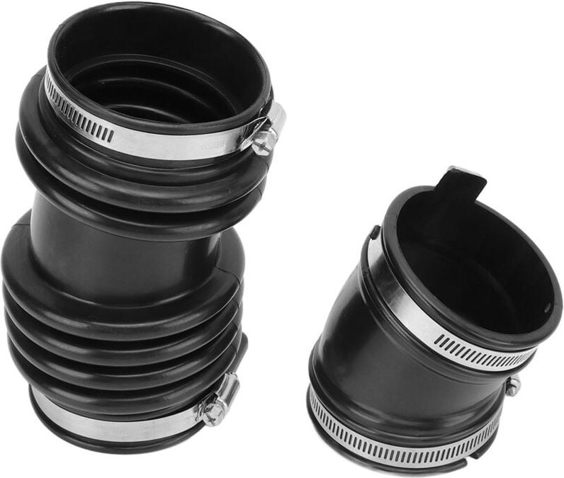 2 Stück Luftstromschlauch Kanalrohr 16756CG000 Lufteinlassresonator Ersatz für INFINITI FX35 FX45