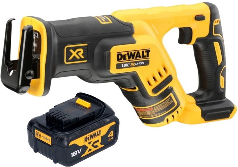Dcs 367 n Akku Säbelsäge 18 v Brushless + 1x Akku 4,0 Ah - ohne Ladegerät - Dewalt