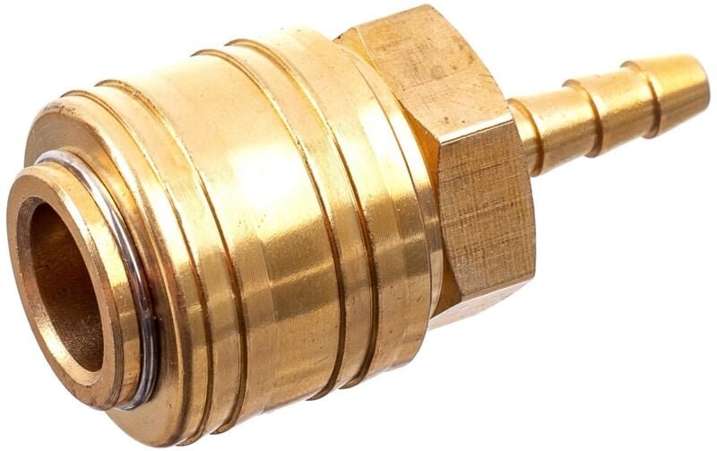 Pneumatische Schnellkupplungen Mit Weiblicher Anschluss Für Schläuche 6 Mm, Deutscher Typ, Messing
